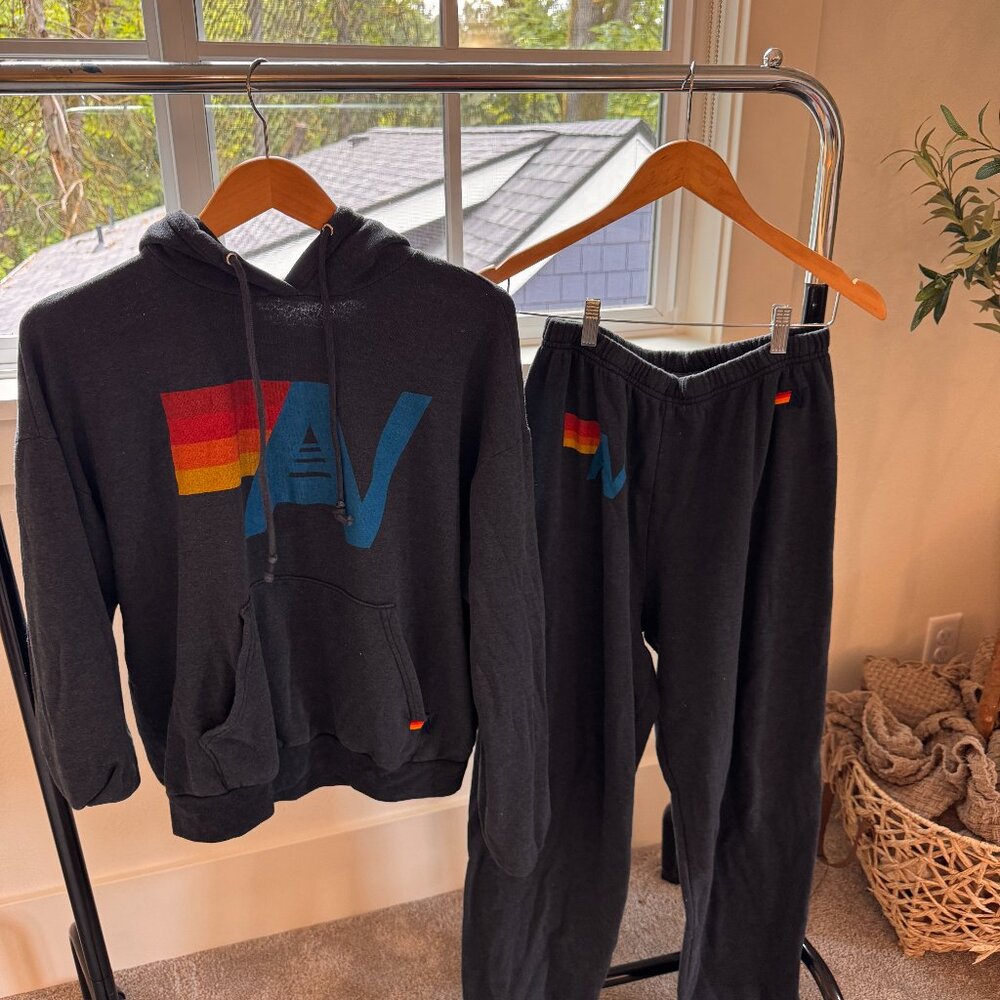 Aviator Nation set in gray (will sell separate if asked)